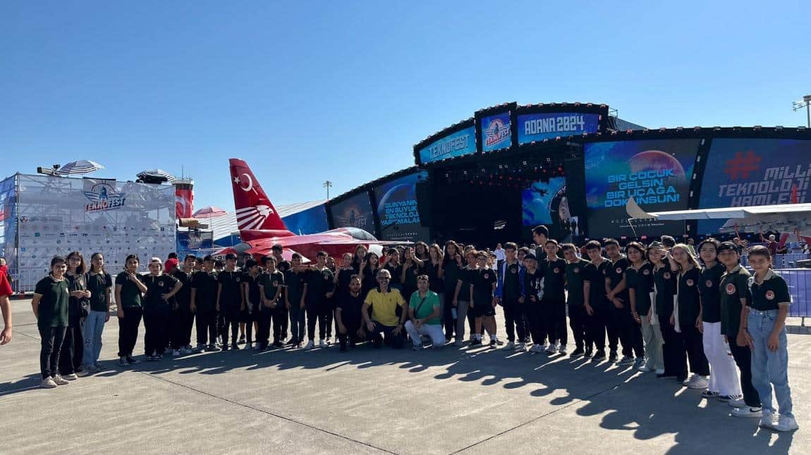 Okulumuz öğrencileri Teknofest'i ziyaret etti